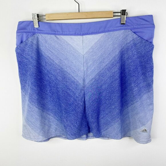 Adidas Skirt Skort Womens Size XL Range Wear Purple Golf Tennis Activewear - Picture 1 of 5